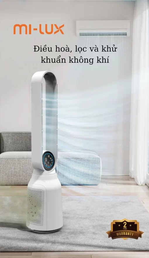 Quạt không cánh Xiaomi Mi-lux A4 Pro - 13