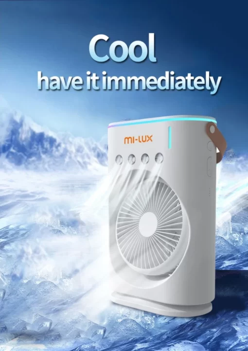 Quạt TÍCH ĐIỆN phun sương XIAOMI MI-LUX A3 - 1