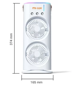 Quạt TÍCH ĐIỆN phun sương XIAOMI MI-LUX A3 PLUS - 22 Quạt TÍCH ĐIỆN phun sương XIAOMI MI-LUX A3 PLUS - 21