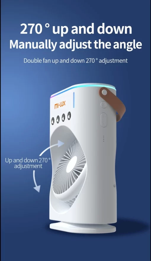 Quạt TÍCH ĐIỆN phun sương XIAOMI MI-LUX A3 - 9