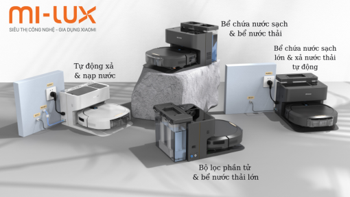 Robot hút bụi lau nhà XIAOMI MI-LUX M3 - 21