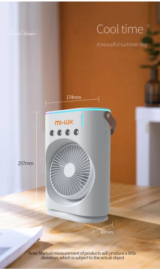Quạt TÍCH ĐIỆN phun sương XIAOMI MI-LUX A3 - 15