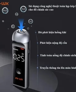 Máy đo nồng độ cồn qua hơi thở XIAOMI MI-LUX AT-01 - 14 Máy đo nồng độ cồn qua hơi thở XIAOMI MI-LUX AT-01 - 13