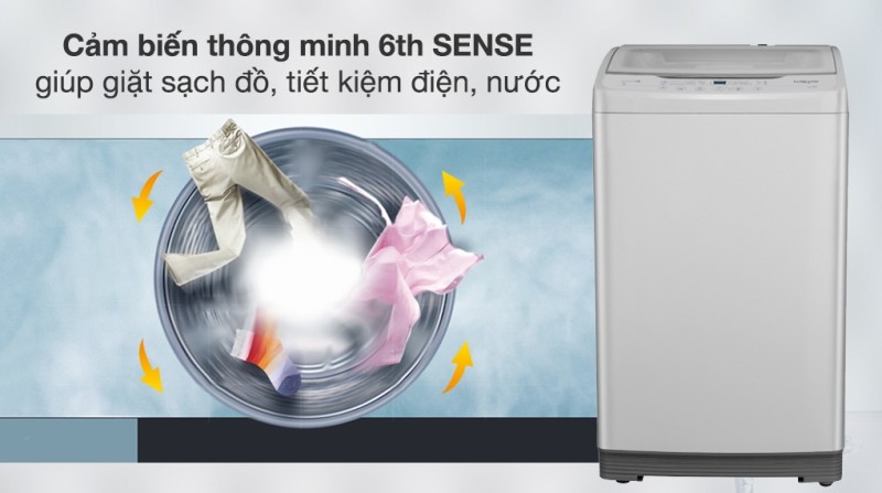Máy giặt lồng đứng Whirlpool VWVC9502FW - 13 Máy giặt lồng đứng Whirlpool VWVC9502FW