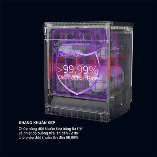 MÁY RỬA CHÉN BÁN ÂM KAFF KF-GARDE820 - 5