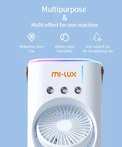 Quạt TÍCH ĐIỆN phun sương XIAOMI MI-LUX A3 PLUS - 36 Quạt TÍCH ĐIỆN phun sương XIAOMI MI-LUX A3 PLUS - 35