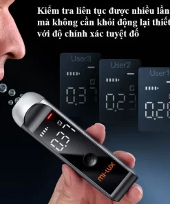 Máy đo nồng độ cồn qua hơi thở XIAOMI MI-LUX AT-01 - 16 Máy đo nồng độ cồn qua hơi thở XIAOMI MI-LUX AT-01 - 15