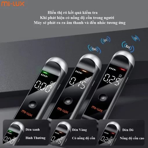 Máy đo nồng độ cồn qua hơi thở XIAOMI MI-LUX AT-01 - 7