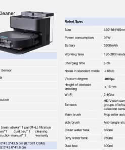 Robot hút bụi lau nhà XIAOMI MI-LUX M3 - 32 Robot hút bụi lau nhà XIAOMI MI-LUX M3 - 31