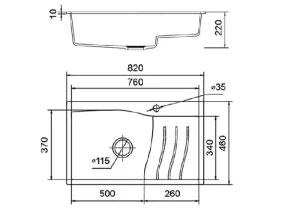 CHẬU RỬA KAFF GRANITE KF-8246SY - 7