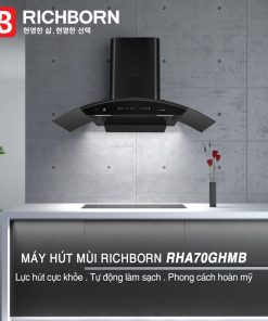 Máy hút mùi Richborn RHA70GHMB - 14 Máy hút mùi Richborn RHA70GHMB - 13