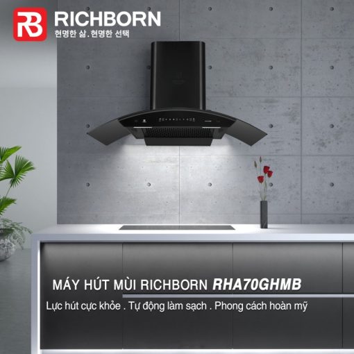 Máy hút mùi Richborn RHA70GHMB - 7