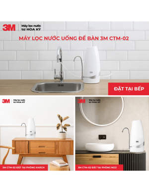 MÁY LỌC NƯỚC ĐỂ BÀN 3M CTM-02 - 19