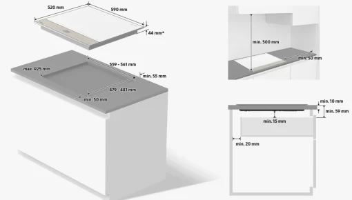 BẾP ĐIỆN TỪ ÂM SAMSUNG NZ64B5067YY/SV - 3