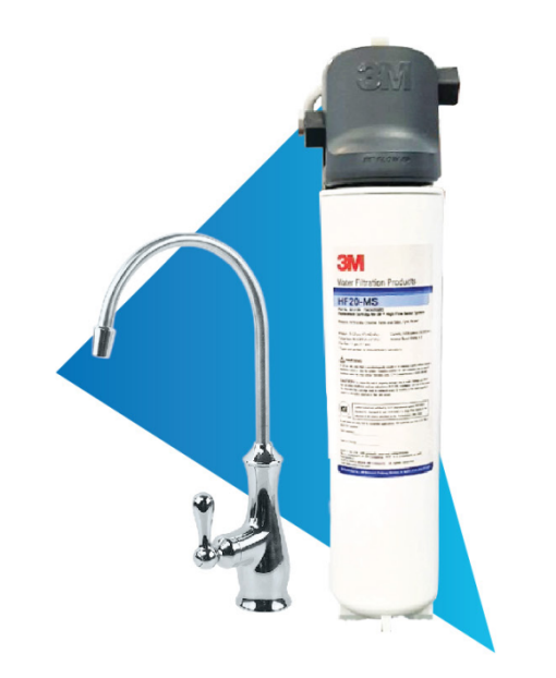 Máy Lọc Nước Lắp Dưới Bồn Rửa 3M BREW120-MS - 1