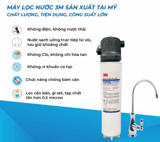 Máy Lọc Nước Lắp Dưới Bồn Rửa 3M BREW120-MS - 5