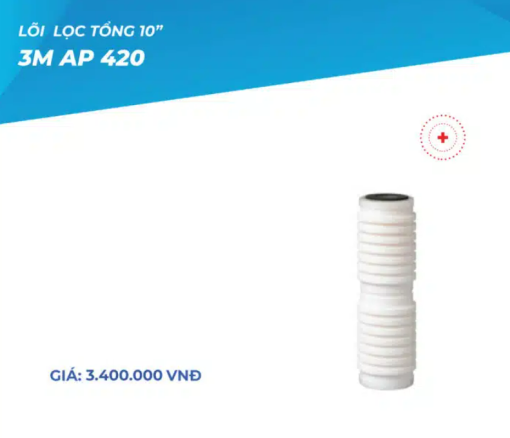 Máy lọc nước tổng đầu nguồn trong suốt 3M AP11T-420 - 5