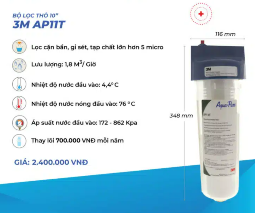 BỘ LỌC THÔ 3M AP11T - 3