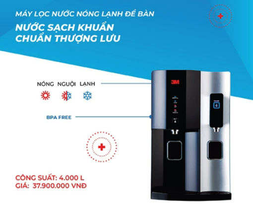 Máy lọc nước nóng lạnh 3M HCD-2 để bàn - 5