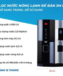 Máy lọc nước nóng lạnh 3M HCD-2 để bàn - 18 Máy lọc nước nóng lạnh 3M HCD-2 để bàn - 17