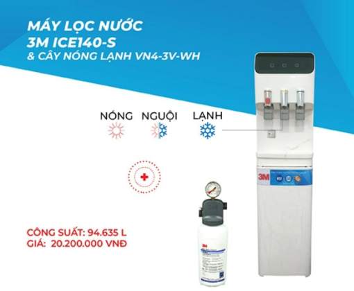 Cây Lọc Nước Nóng Lạnh 3M VN4-3V-WH - 7