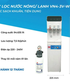 Cây Lọc Nước Nóng Lạnh 3M VN4-3V-WH - 12 Cây Lọc Nước Nóng Lạnh 3M VN4-3V-WH - 11