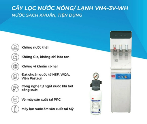 Cây Lọc Nước Nóng Lạnh 3M VN4-3V-WH - 5