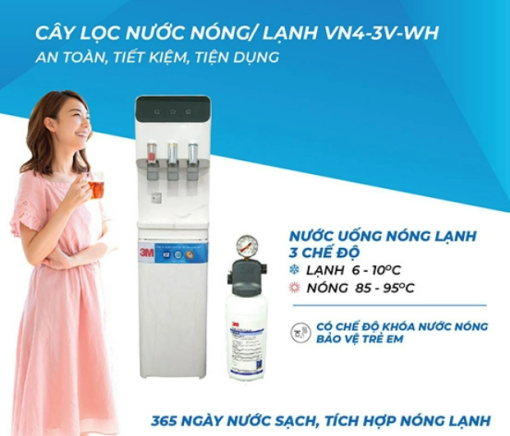 Cây Lọc Nước Nóng Lạnh 3M VN4-3V-WH - 9