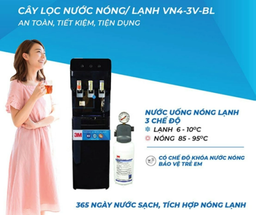 Cây Lọc Nước Nóng Lạnh 3M VN4-3V-BL - 9