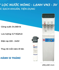 Máy Lọc Nước Nóng Lạnh 3M VN3-3V-WH - 9