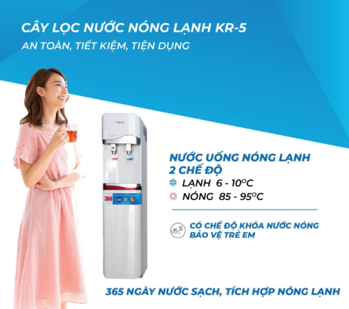Cây Lọc Nước Nóng Lạnh 3M KR5-2V - 9