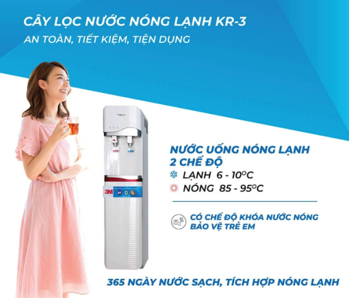 Cây lọc nước nóng lạnh 3M KR3-2V - 7