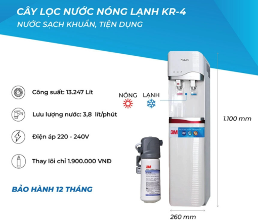 Cây Lọc Nóng Lạnh 3M KR4-2V - 3