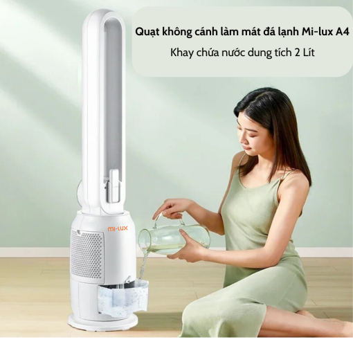 Quạt không cánh làm mát Xiaomi Mi-Lux A4 - 9