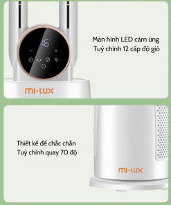 Quạt không cánh làm mát Xiaomi Mi-Lux A4 - 20 Quạt không cánh làm mát Xiaomi Mi-Lux A4 - 19