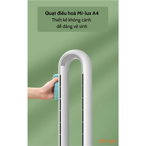 Quạt không cánh làm mát Xiaomi Mi-Lux A4 - 3