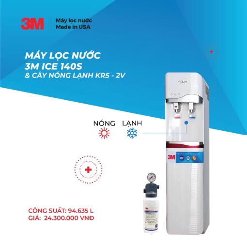 Cây Lọc Nước Nóng Lạnh 3M KR5-2V - 7