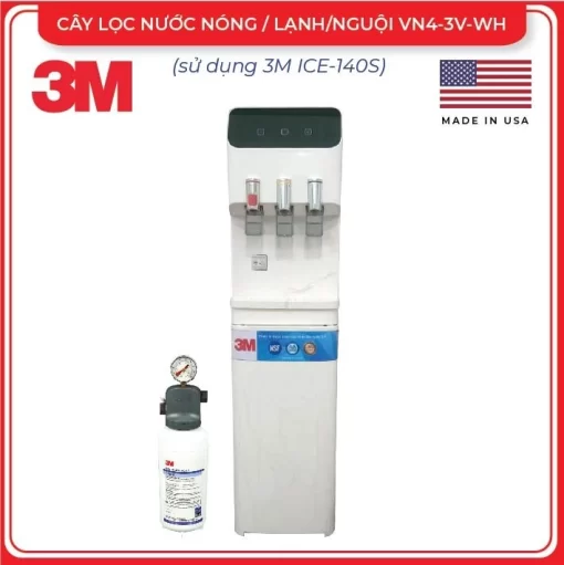 Cây Lọc Nước Nóng Lạnh 3M VN4-3V-WH - 1