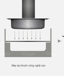 Chậu rửa bát Kluger KF8121S-S75 - 24 Chậu rửa bát Kluger KF8121S-S75 - 23