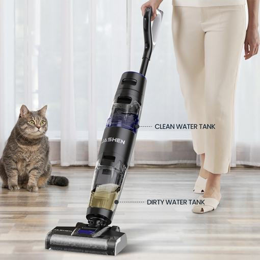 Máy hút bụi và lau khô ướt không dây JASHEN F12 - 9