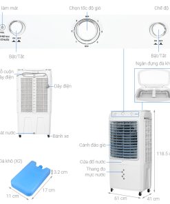 Máy làm mát không khí Kangaroo KG50F88 - 20 Máy làm mát không khí Kangaroo KG50F88 - 19