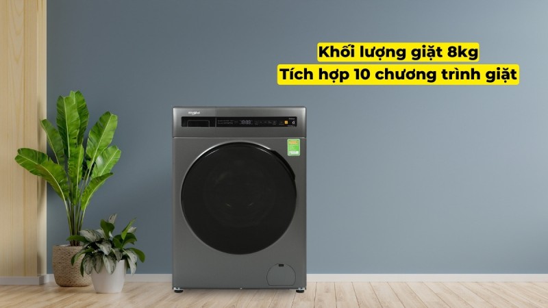 Máy giặt lồng ngang Whirlpool FWEB8002FG