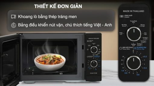 Lò vi sóng có nướng Sharp R-G251TV-BK - 9