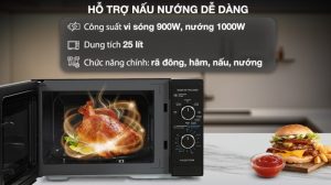 Lò vi sóng có nướng Sharp R-G251TV-BK - 25