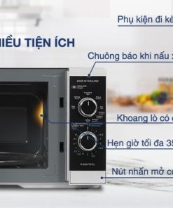 Lò vi sóng có nướng Sharp R-G251TV-SL - 24 Lò vi sóng có nướng Sharp R-G251TV-SL - 23