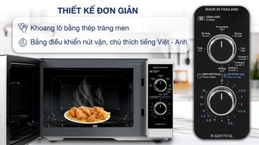 Lò vi sóng có nướng Sharp R-G251TV-SL - 11