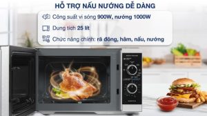 Lò vi sóng có nướng Sharp R-G251TV-SL - 27