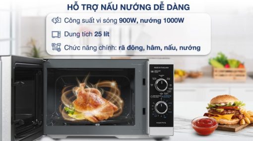Lò vi sóng có nướng Sharp R-G251TV-SL - 9