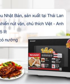 Lò vi sóng có nướng Sharp R-G251TV-SL - 32 Lò vi sóng có nướng Sharp R-G251TV-SL - 31