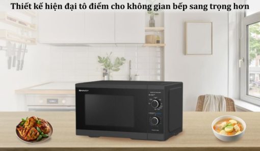 Lò vi sóng có nướng Sharp R-G251TV-BK - 15